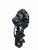 Neoclassical Traditional Lion Head Door Knocker in Cast Iron For Sale - Image 3 of 8
