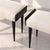 Black Mid-Century Modern Italian Ebanized Wood Velvet Stools by Ico & Luisa Parisi, Set of 2 For Sale - Image 8 of 10