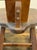 Wood Mid 20th Century T-Chair Brutalist Chairs, Two Available For Sale - Image 7 of 9