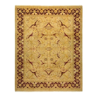 Mogul Collection Hand-Knotted Area Rug - Gold Collection 8' 2" X 10' 2" For Sale