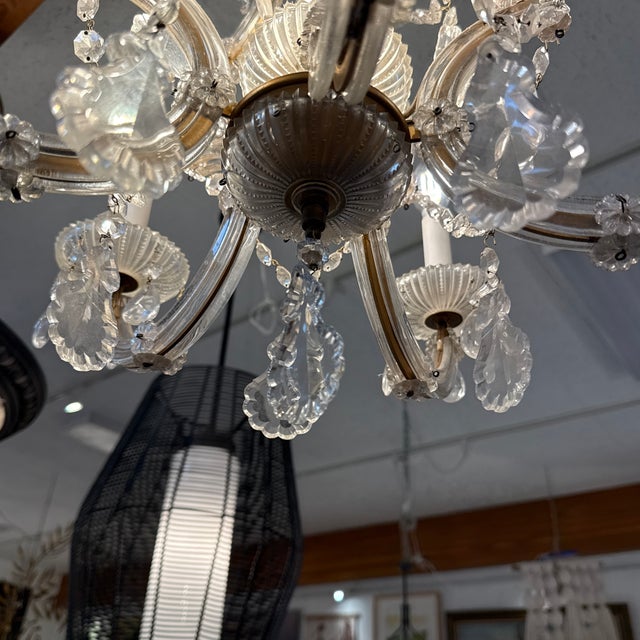 2000 - 2009 Omega Maria Theresa Chandelier, in the Style Of For Sale - Image 5 of 13