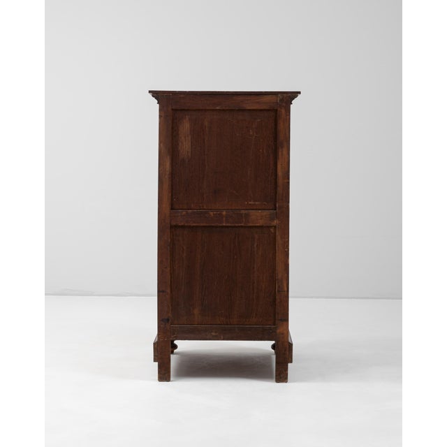 Brown 19th Century French Original Patinated Wooden Cabinet For Sale - Image 8 of 18