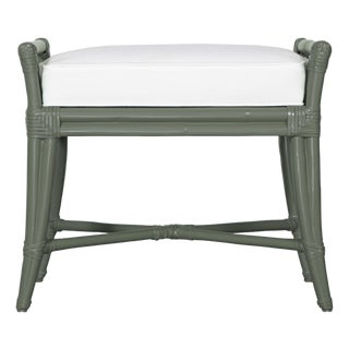Small Malacca Bench - Evergreen For Sale