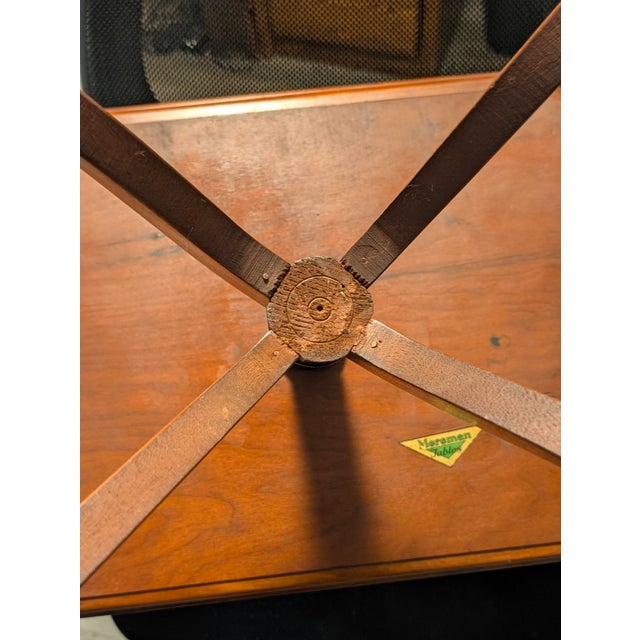 Vintage 1940-1950 Mersman 2-Tier Dumbwaiter Table or Butler Table For Sale - Image 9 of 10