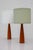 Vintage Scandinavian Teak Table Lamps from Möllers, Set of 2 For Sale - Image 4 of 12
