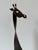 1980s 1980’s David Lesser Steel Cutout Giraffe Sculpture – Signed For Sale - Image 5 of 10