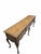 Queen Anne Vintage Queen Anne Style Walnut Console Table/Sideboard by Baker Furniture Co. For Sale - Image 3 of 10
