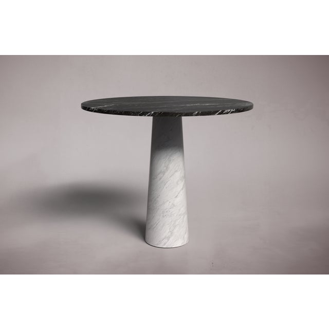 Crafted and hand-finished from solid blocks of Alexander Black Marble and Carrara Marble. Alexander Black Marble and...