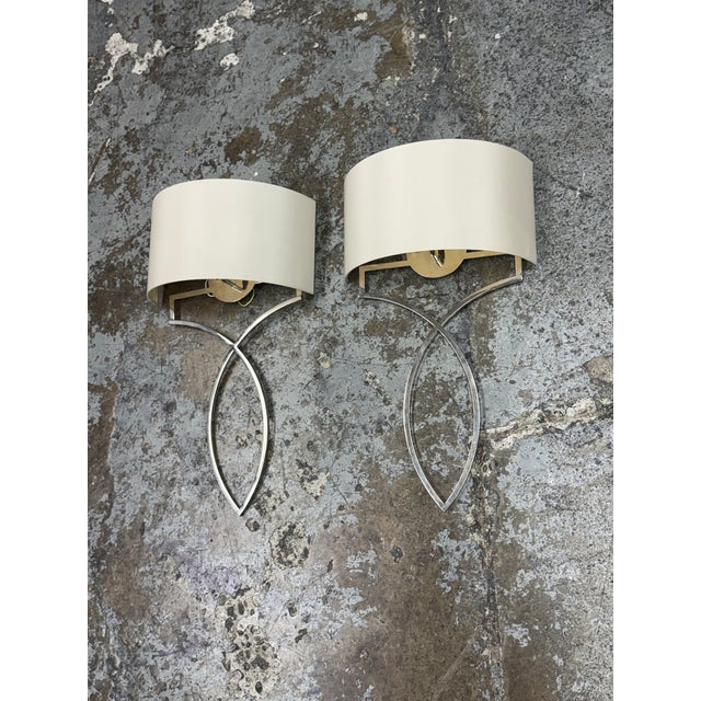 2010s Nicolas Aubagnac for Porta Romana Wall Sconces, Pair For Sale - Image 5 of 12