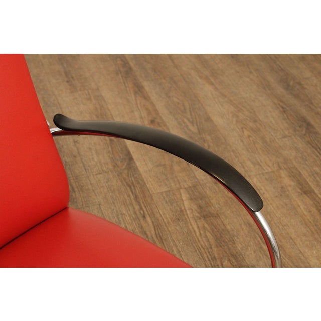 Willem H. Gispen Gispen Art Deco Style Chrome Reclining '401' Lounge Chair For Sale - Image 4 of 12