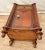 Antique Italian Nightstand Cabinet With Drawer Hand Carved Walnut and Mahogany For Sale - Image 13 of 13