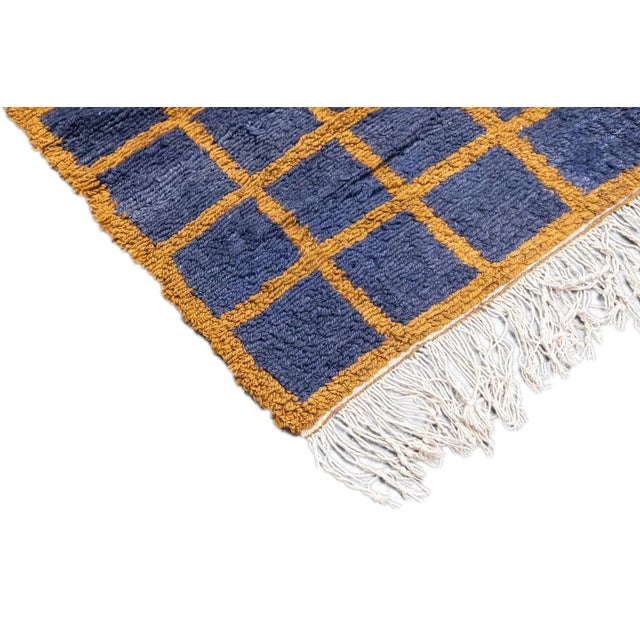 Vintage Swedish Rug 4'1'' x 4'10'' For Sale - Image 4 of 9