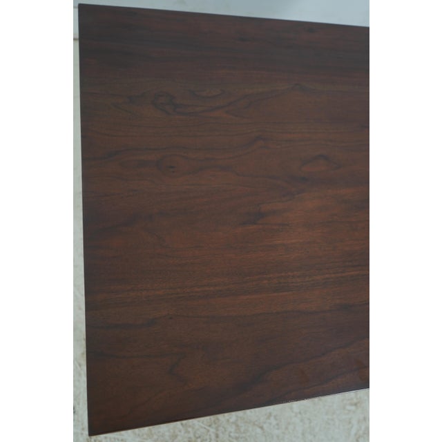 Bench Made Walnut Flip Top Tavern Table For Sale - Image 14 of 18