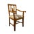 Dutch Empire Lyre Back Armchair in Cherrywood For Sale - Image 13 of 13
