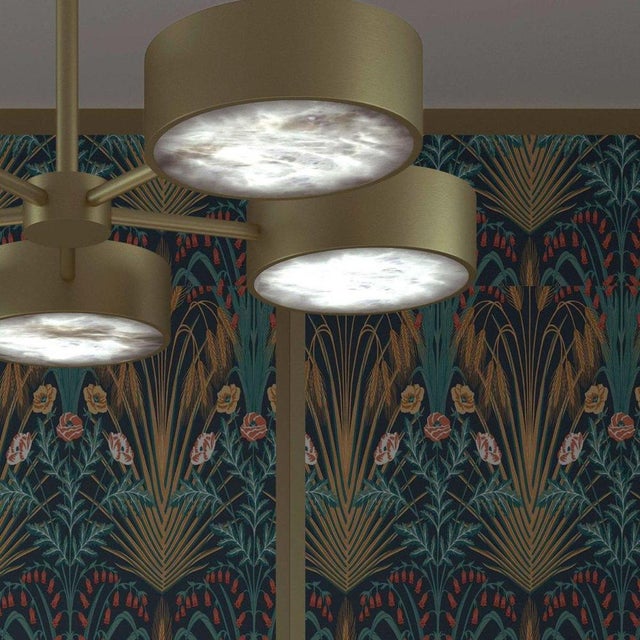 Chaos Copper Chandelier by Alabastro Italiano For Sale - Image 4 of 6