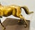 Mid-Century Modern Large Vintage Brass Horse Figure Statue For Sale - Image 3 of 8