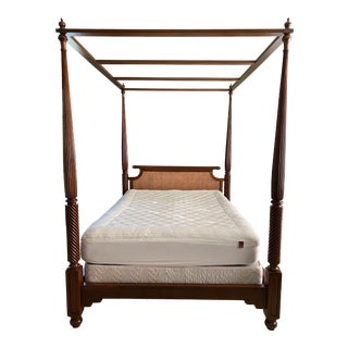 British Colonial Tester Bed For Sale