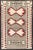 Textile Antique Ganado Navajo Style Rug With Geometric Design in Red, Black, Ivory and Gray For Sale - Image 7 of 7