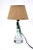 Glass Table Lamp in Clear-Dark Green from Val Saint Lambert, 1960s For Sale - Image 7 of 7