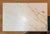 Mid-Century Modern Custom-Made White Marble Coffee Table With Brass Base For Sale - Image 3 of 6