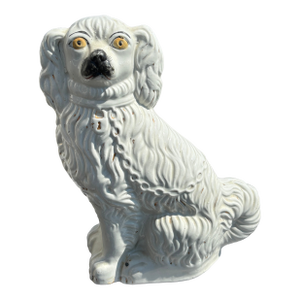 19th C. English Staffordshire Cavalier Spaniel - Large 12" Model