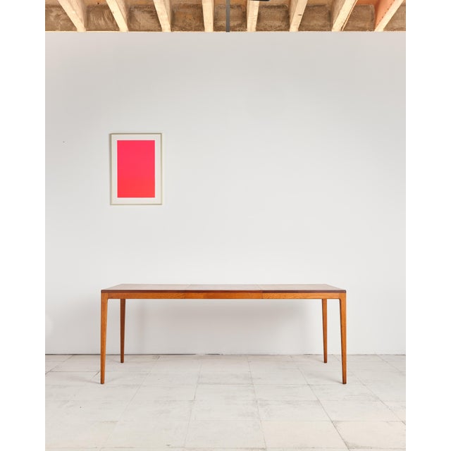 Mid-Century German Extendable Dining Table in Teak and Oak by Hartmut Lohmeyer for Wilkhahn, 1960s For Sale - Image 9 of 18