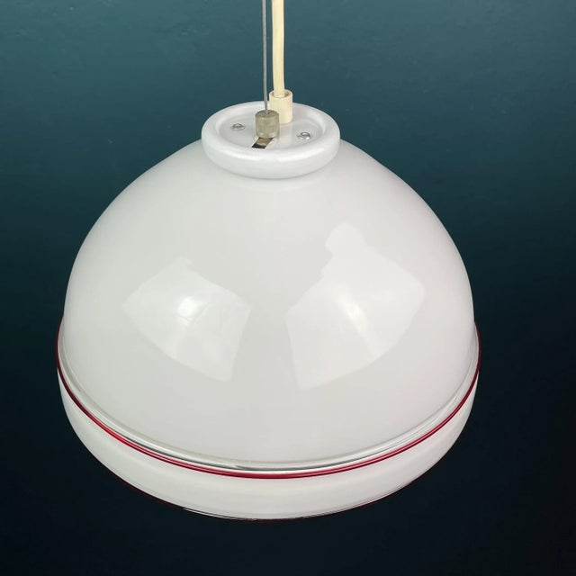 Vintage Murano Glass Pendant Lamp, Italy, 1970s For Sale - Image 4 of 11