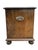 1970s Ethan Allan Charter Oak Jacobean End Table Bachelors Silver Chest Nightstand For Sale - Image 12 of 15