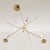 Mid-Century Italian Chandelier in Brass and Aluminum, 1960s For Sale - Image 5 of 10