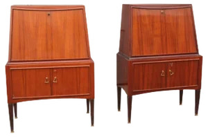 Vintage Cabinet Bar by Paolo Buffa, Set of 2