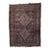 1880s, Antique Persian Khamseh Handmade Rug 3.6' X 4.8' For Sale