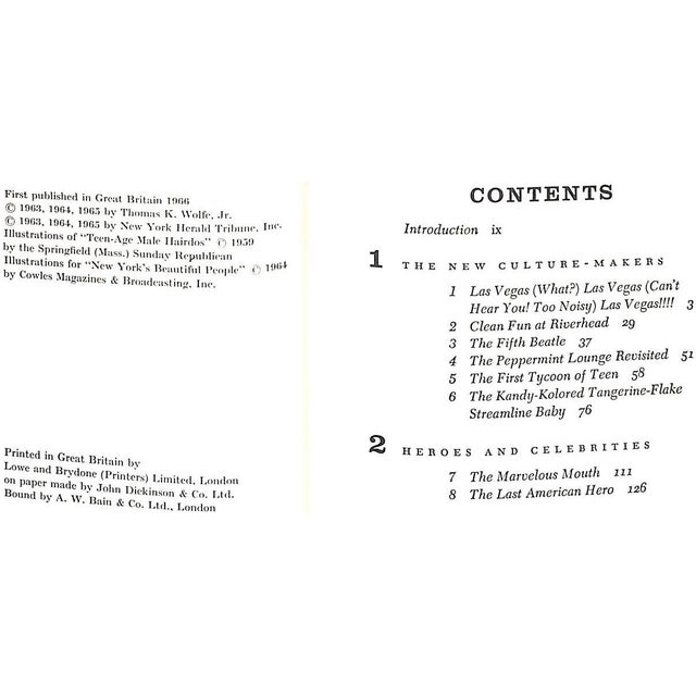 "The Kandy-Kolored Tangerine Flake Streamline Baby" 1966 Wolfe, Tom For Sale - Image 4 of 12