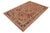 Transitional 1980s Classic Ziegler Orange Blue Hand-Knotted Wool Rug - 9'11'' X 14'3'' For Sale - Image 3 of 8