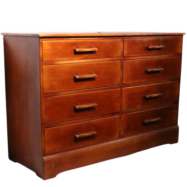 Mid 20th Century Cushman Colonial Peter Schuyler Six Drawer Dresser For Sale - Image 9 of 15