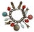 This charm bracelet is charming and elegant. A vintage costume piece highlighting Rome, London & Paris.