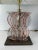 Art Deco Style Pink Murano Glass Table Lamps, 2000s, Set of 2 For Sale - Image 10 of 13