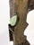 Brutalist Bronze Floor Lamp with Incrusted Stones, 1970s For Sale - Image 3 of 7