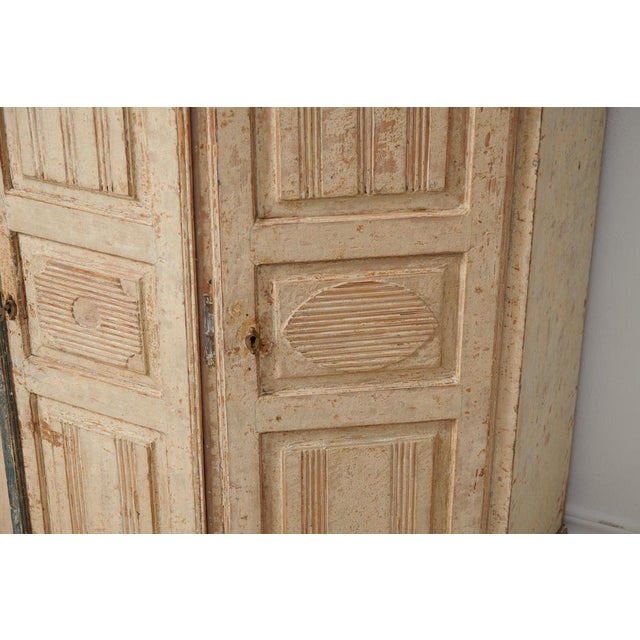 Antique Northern Swedish Gustavian Style Country Pine Sideboard For Sale - Image 11 of 14