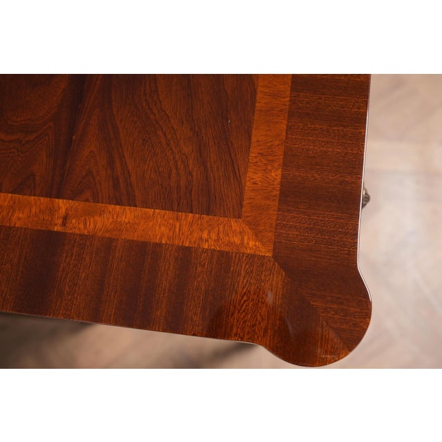 Traditional Two Drawer Console Table For Sale - Image 10 of 11