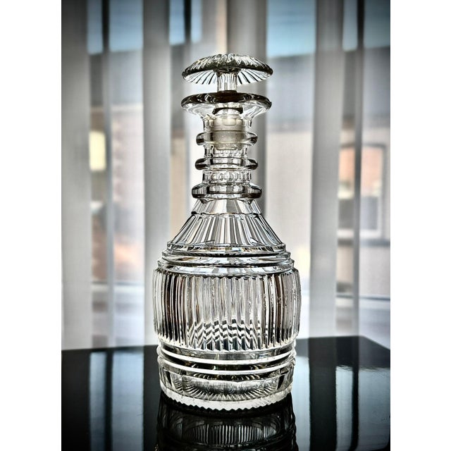 Georgian Cut Glass Decanter, England, 1835 For Sale - Image 11 of 18
