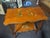 Inlaid Wooden Pedestal Table, 1920s For Sale - Image 4 of 5