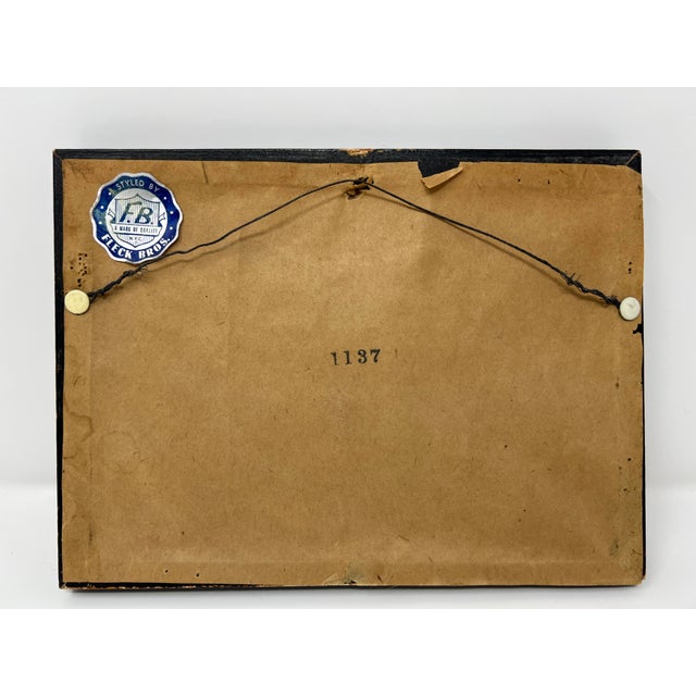 Pair of 19th Century Hand-Tinted European Lithographs in Gilt Frames For Sale - Image 4 of 9