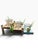 Coastal Vintage Nantucket Home Coastal Duck Pond Tealight Candle Holder Centerpiece For Sale - Image 3 of 7