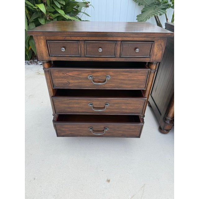 Bernhardt Commonwealth Nightstands With Drawer Facade For Sale In West Palm - Image 6 of 7