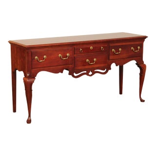 Pennsylvania House Solid Cherry Queen Anne Sideboard For Sale
