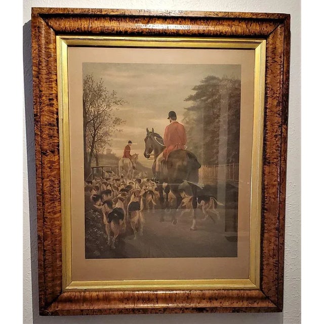 19th Century, Eas Douglas Hunt Scene Aquatint Engraving For Sale - Image 13 of 13