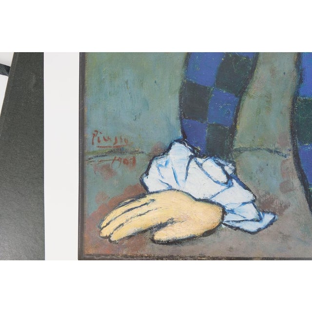 Arlequin Assis Poster after Pablo Picasso For Sale - Image 5 of 6