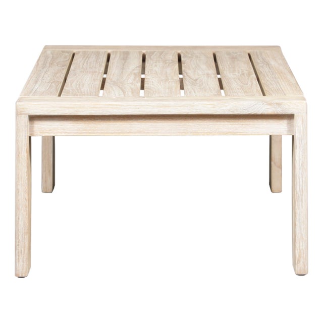 Paradiso Teak Outdoor Natural Look Coffee Table For Sale