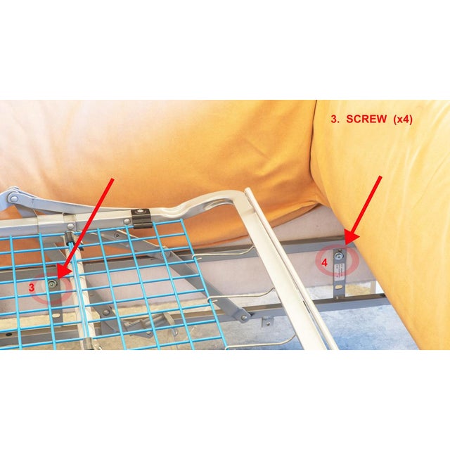 4-Seater Sofa Bed from Bonaldo, 1982 For Sale - Image 11 of 14
