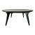 1960s John Van Koert for Drexel Profile Collection Round Coffee Table – Vintage Mid-Century Modern Black Lacquer Cocktail Table For Sale
